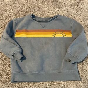 Little Co Rainbow Sunset Sweatshirt